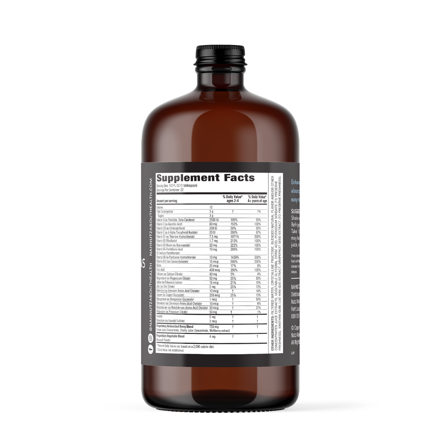 32oz Adult Multivitamins + 16oz Children's Multivitamins