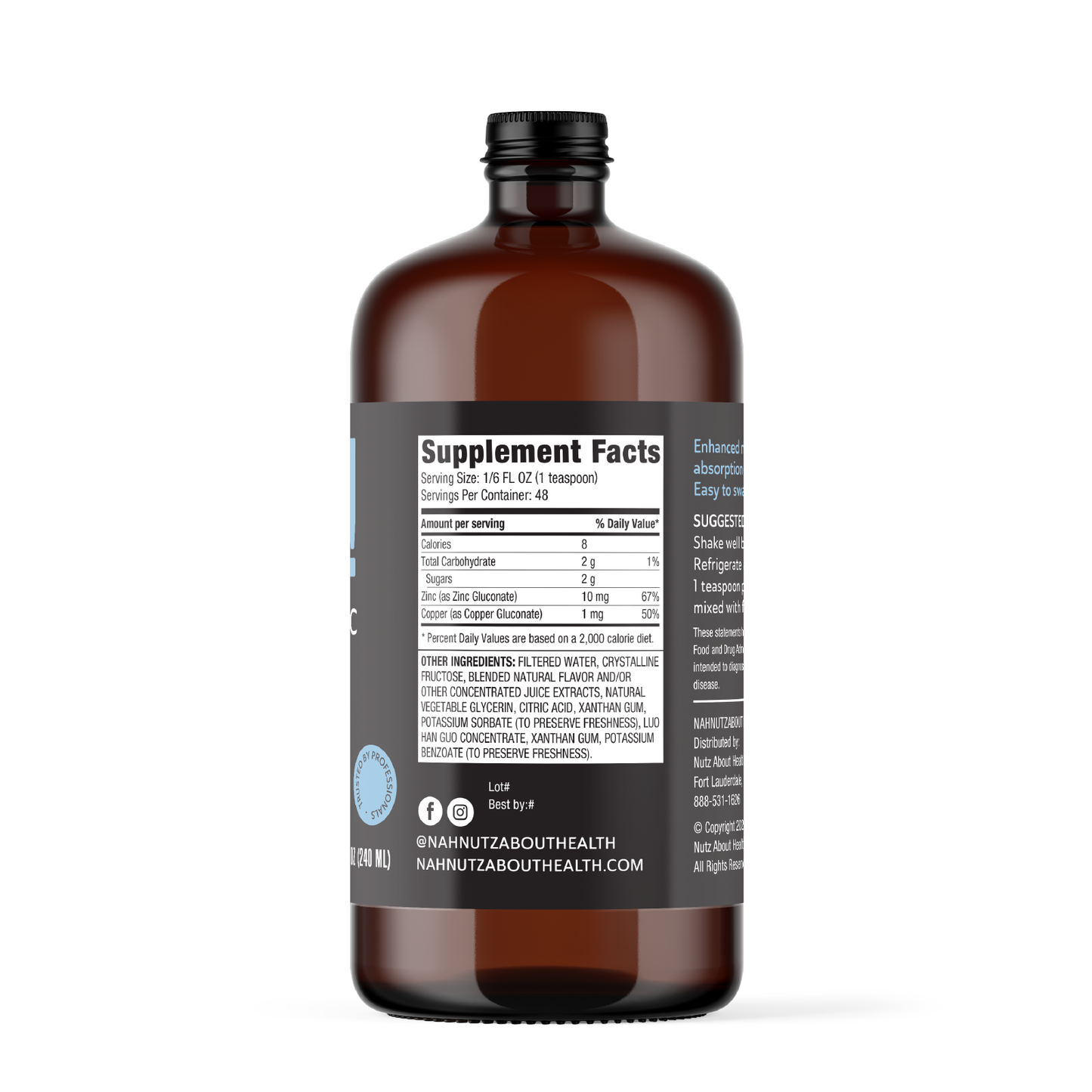 Vitamin C, Zinc, B12